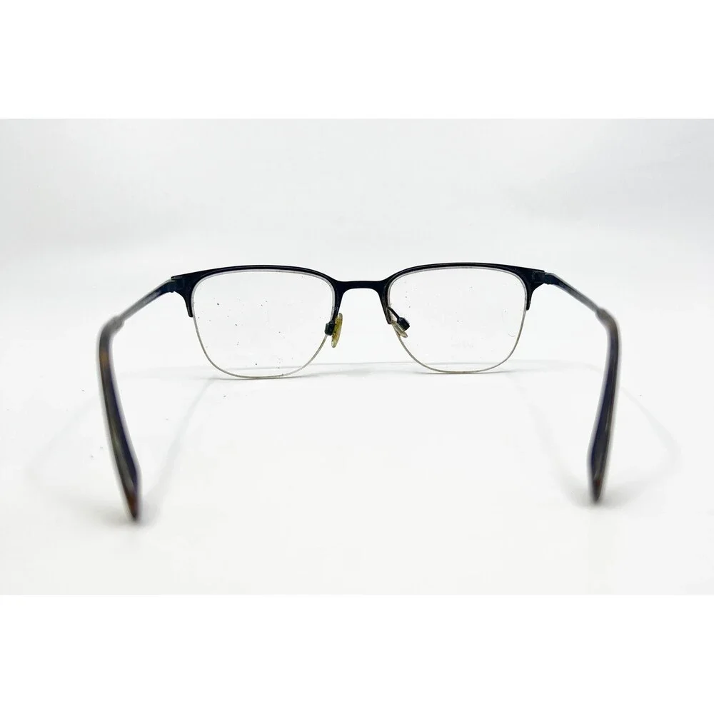 Warby Parker Wallis Eyeglasses Mens Blue Semi Rimless Square 53-20-145 37518